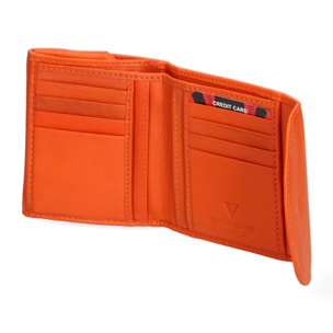 Portafoglio Unisex in Vera Pelle Prodotto Fashion 10x9x2,5 cm