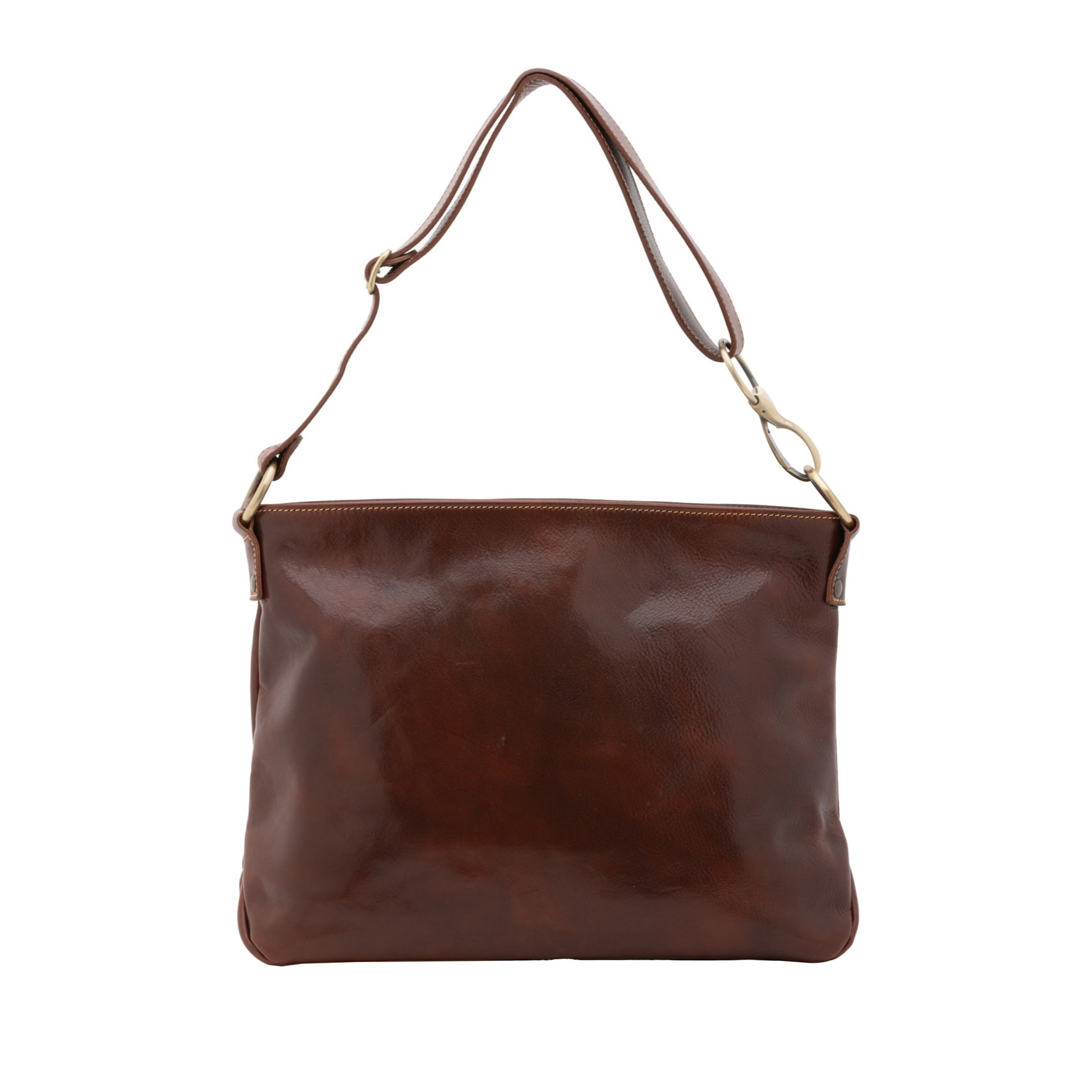 Borsa a spalla da donna - Modello False - 100% pelle - 38.0 x 29.0 x 11.0 cm