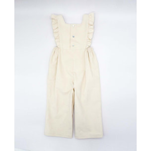 Peto con volantes blancos