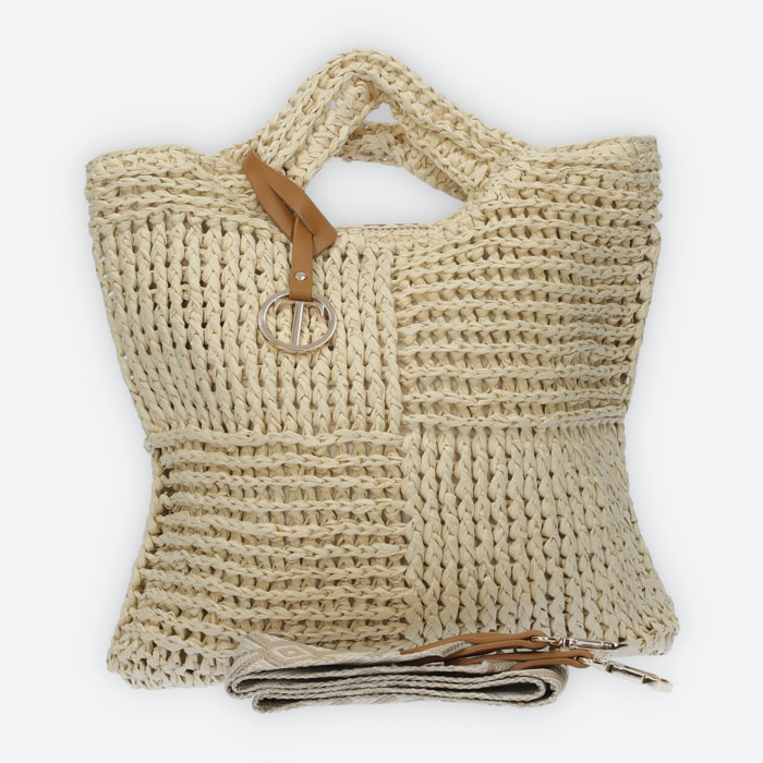 Borsa Adulto unisex Tata Italia Beige