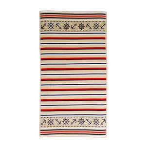 Telo Mare Spugna Jacquard Spiaggia Disegno St Tropez