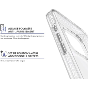 Coque FORCE CASE Air Xtrem Magnet S26 recyclé transparent