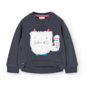 Sudadera felpa de bebé niña -BCI