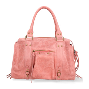 Borsa a spalla da donna - Modello Elara - Vera pelle - 41.0 x 28.0 x 13.0 cm