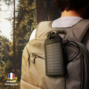 Batterie nomade MOBILITY LAB Solaire 5000 mAh noir