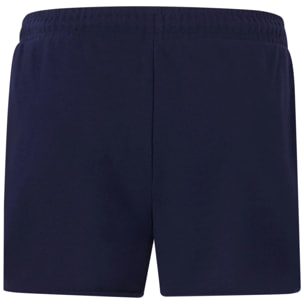 Kappa - Pantaloni Corti Donna Blu - Logo Fefra
