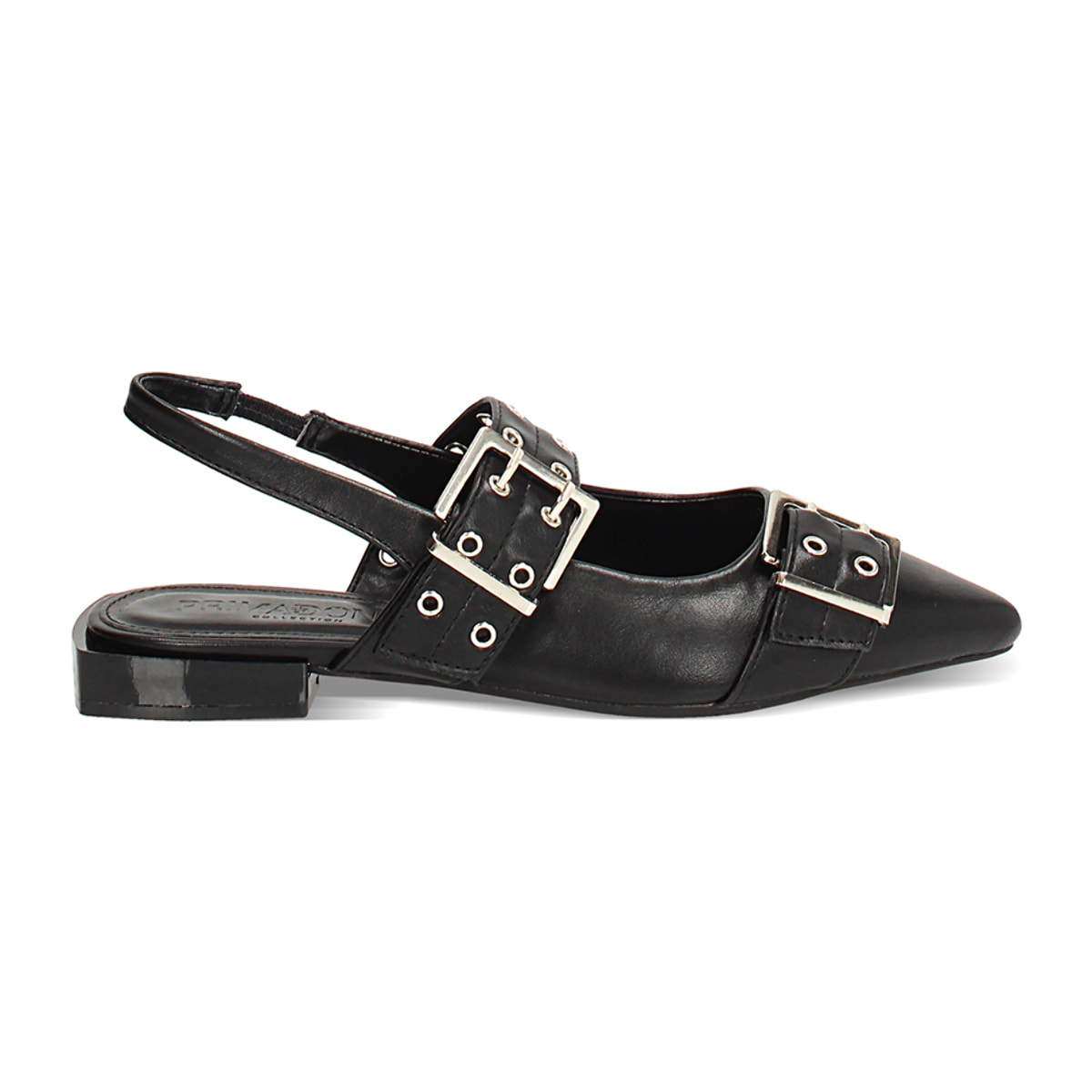 Ballerine slingback donna nere
