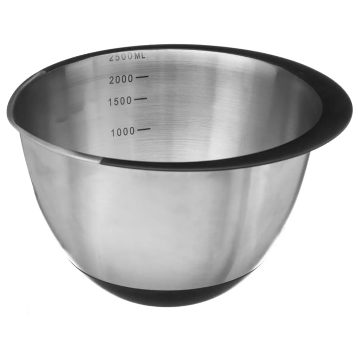 Bol à mixer 21 cm Inox Rubber