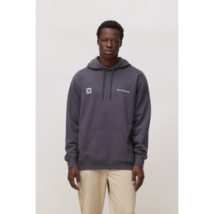 SUDADERA CON CAPUCHA CORE ANTRACITA