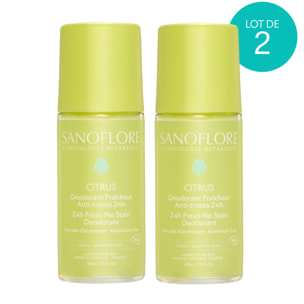 Citrus - Roll-on Bio efficacité 24h 2 x 50ml