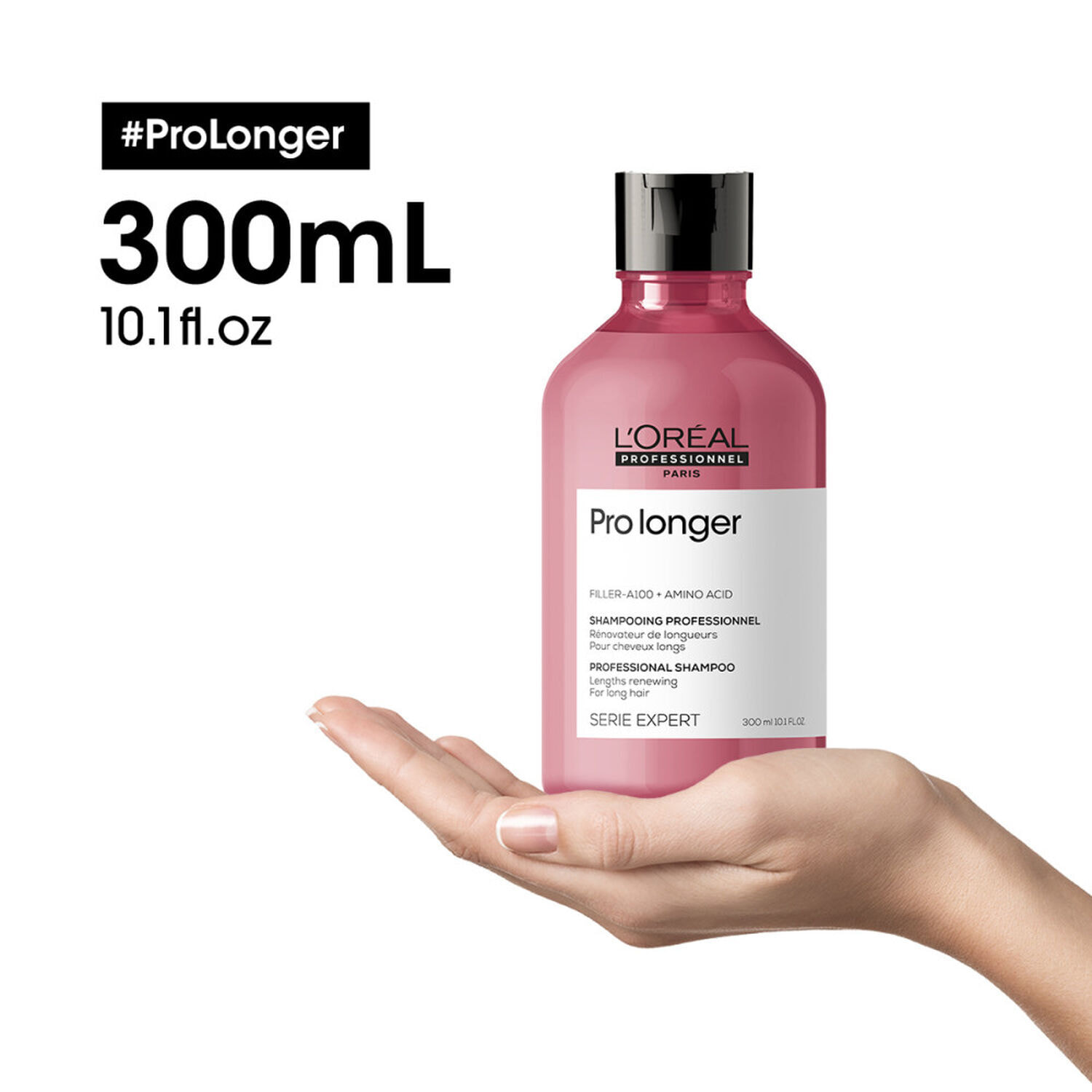 Série Expert Pro Longer - Shampoing rénovateur de longueurs pour cheveux longs 300 ml