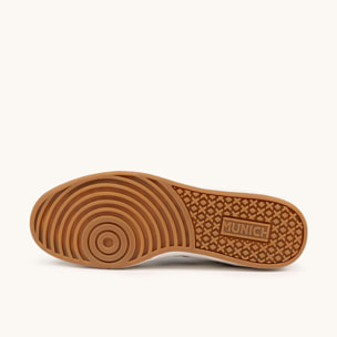 MUNICH ARROW 79 Zapatilla Urbana de Piel y Ante en Blanco y Gris
