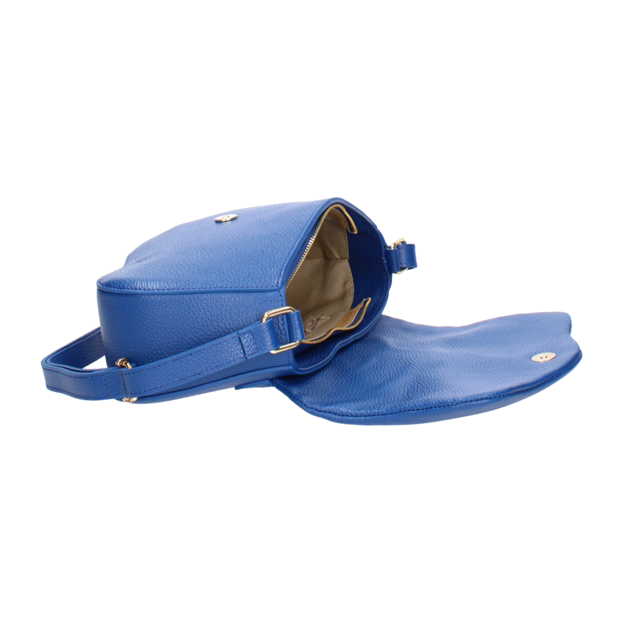 Borsa a spalla da donna In Vera pelle Made in Italy 30,5x19,5x9 cm