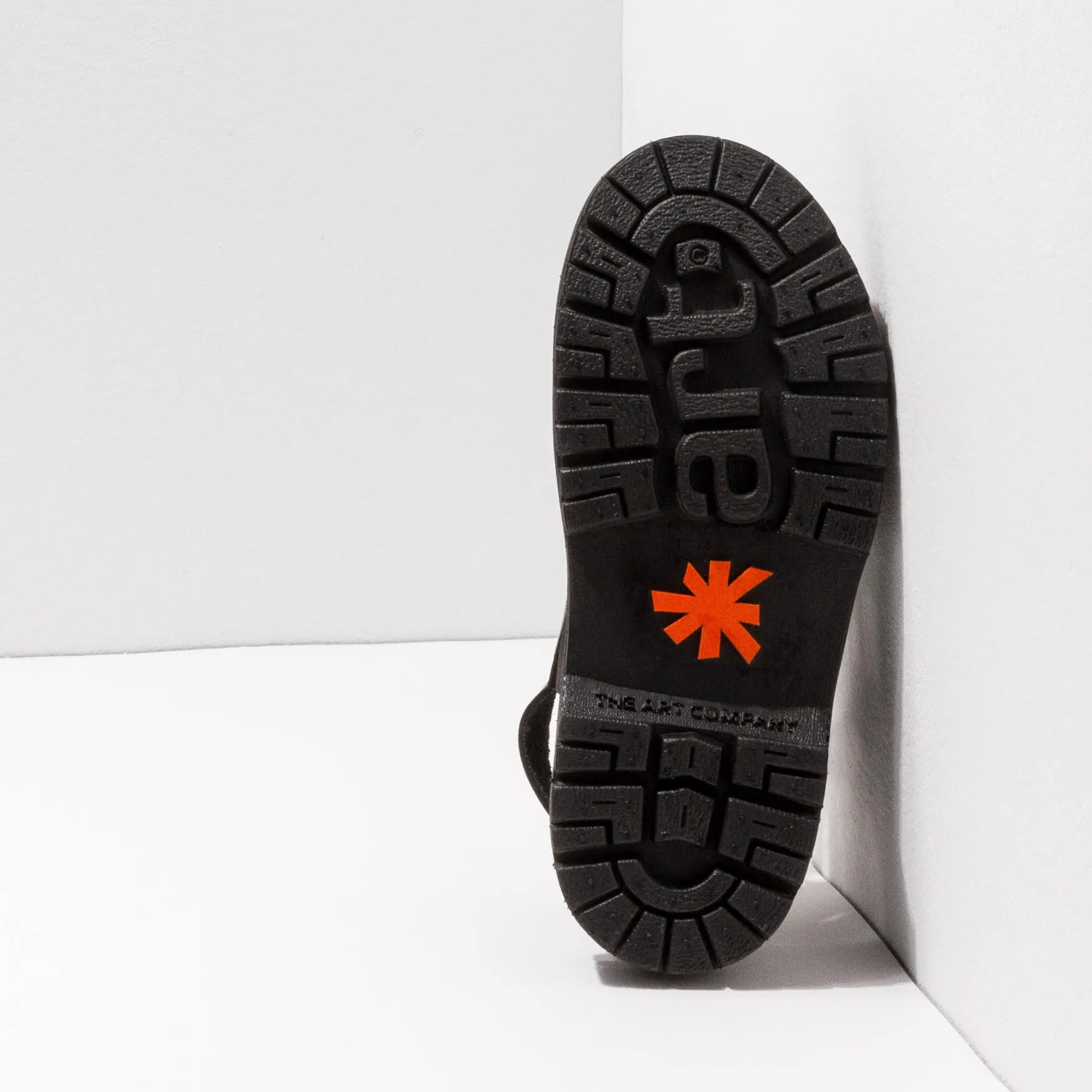 Sandalias 1545 CITY BLACK-ORANGE/ BIRMINGHAM color Black-orange