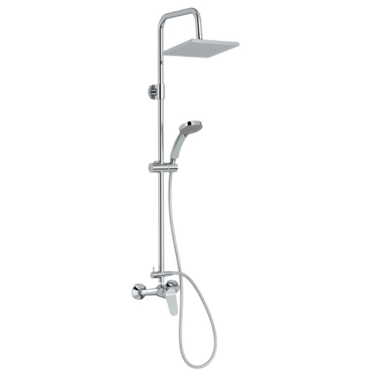 Colonne de douche Colette mécanique 4 jets chrome