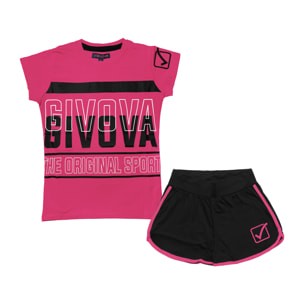 Completo Corto Ragazza GIVOVA Cotone 8 / 16 Anni
