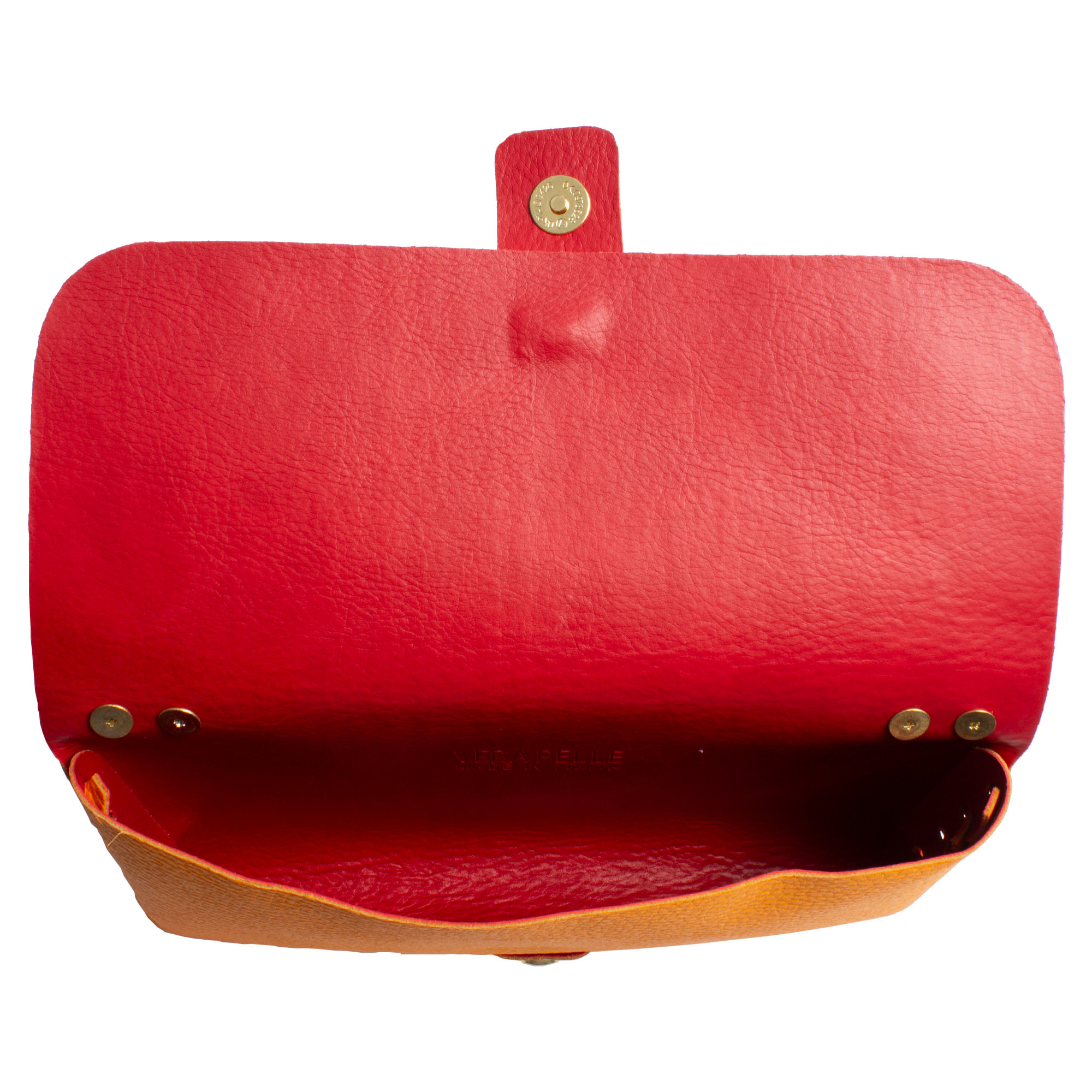 Borsa a tracolla da donna Amaseno. Vera pelle Dollaro.