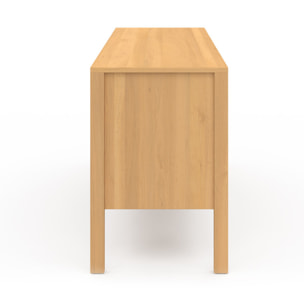 Buffet Eve 3 portes en cannage L110cm