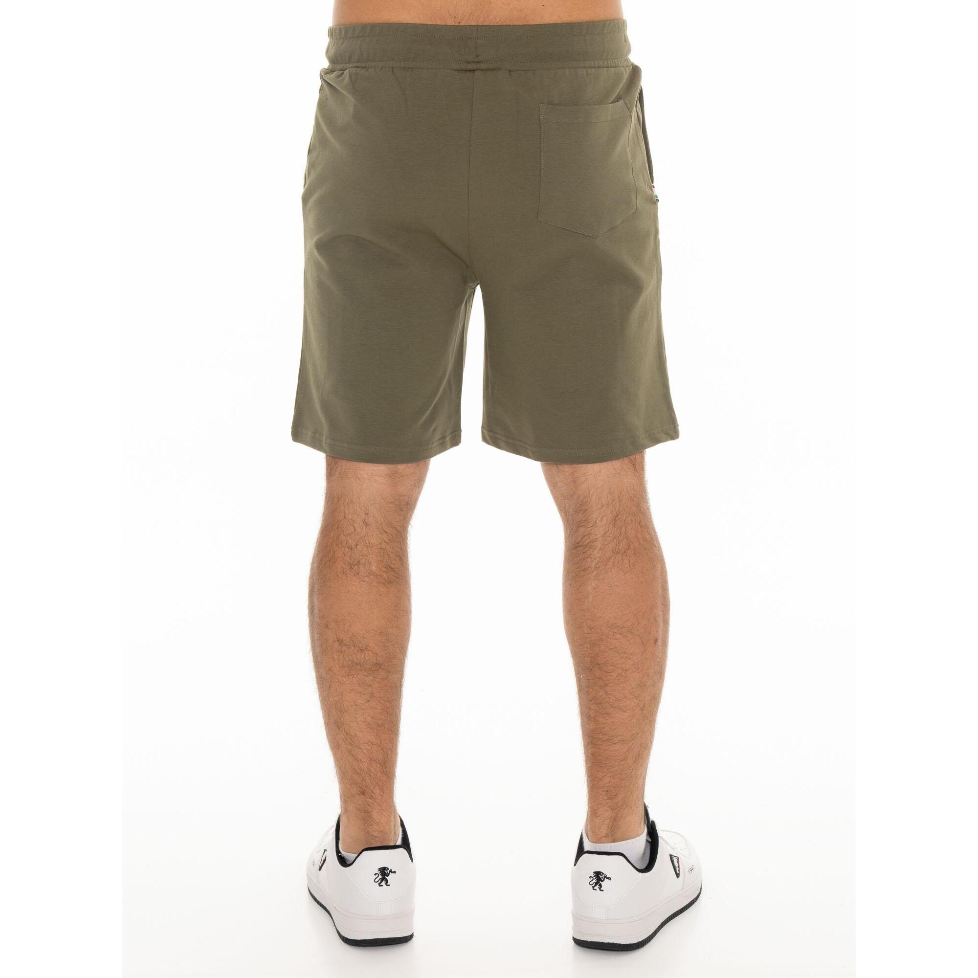 Pantaloncini in cotone da uomo Leone Basic