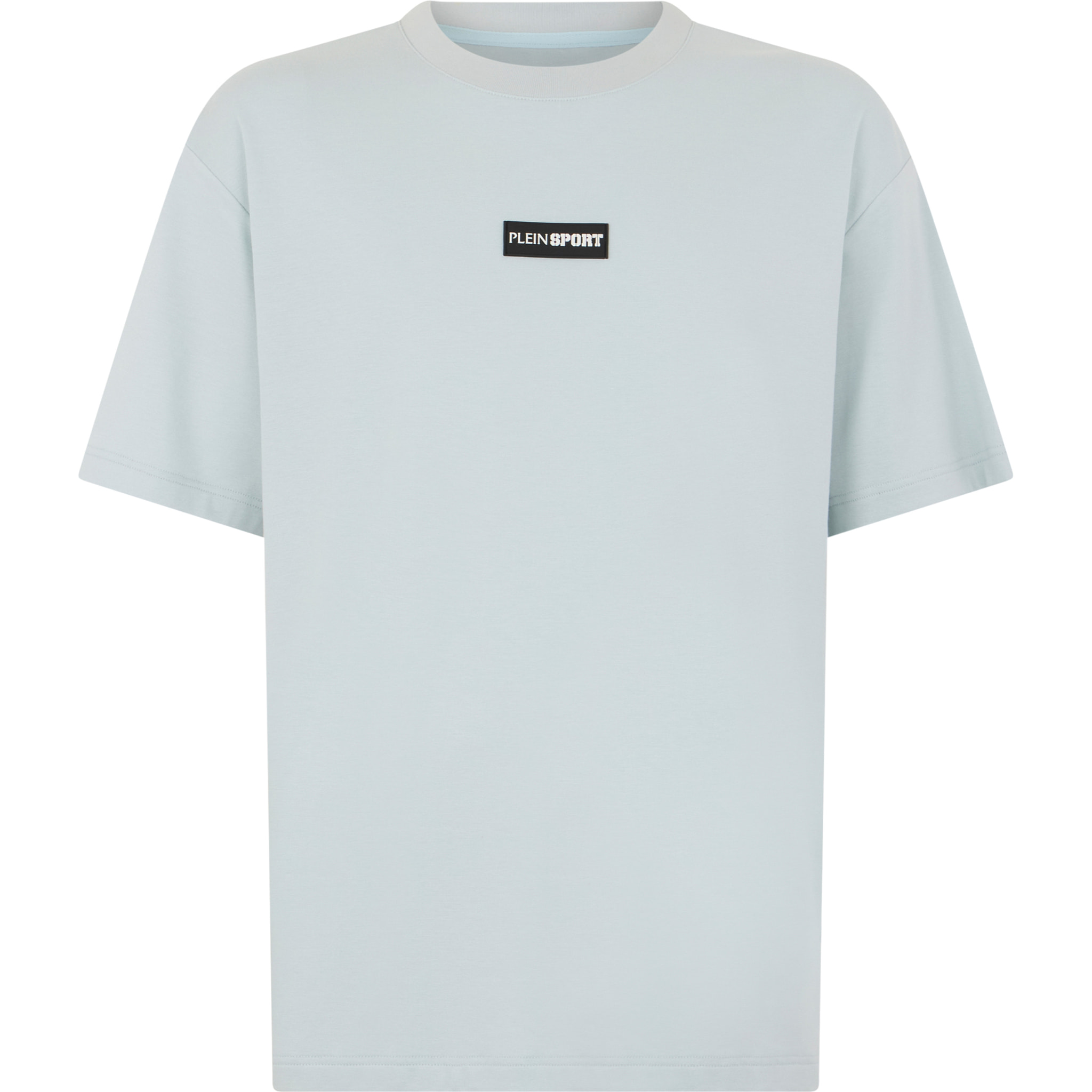 PLEIN SPORT Slub Cotton T-Shirt Scratch