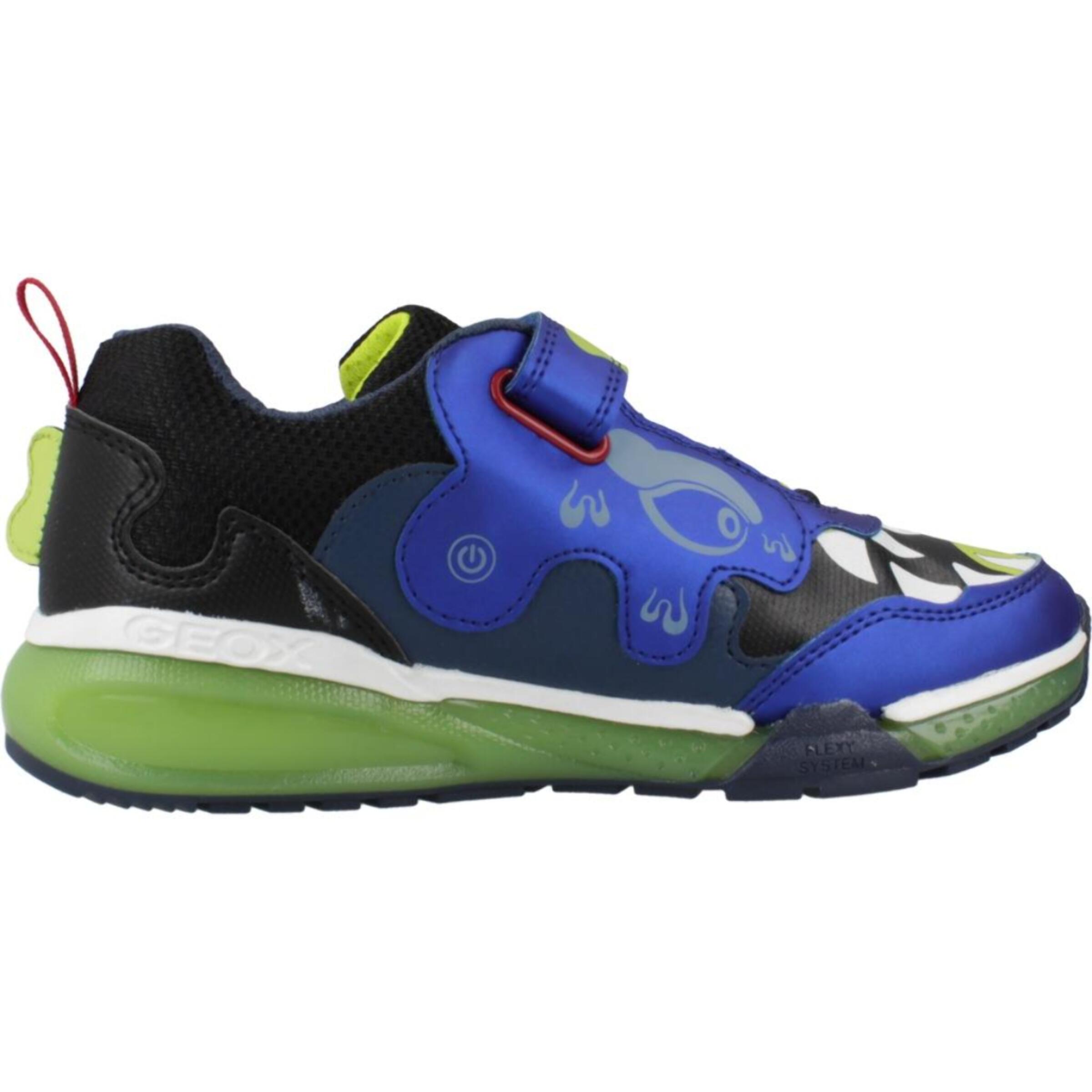 Zapatillas Niño de la marca GEOX  modelo J BAYONYC BOY AZUL