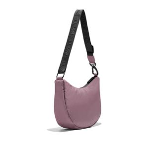Bolso Cruzado Round Nylon Rosa