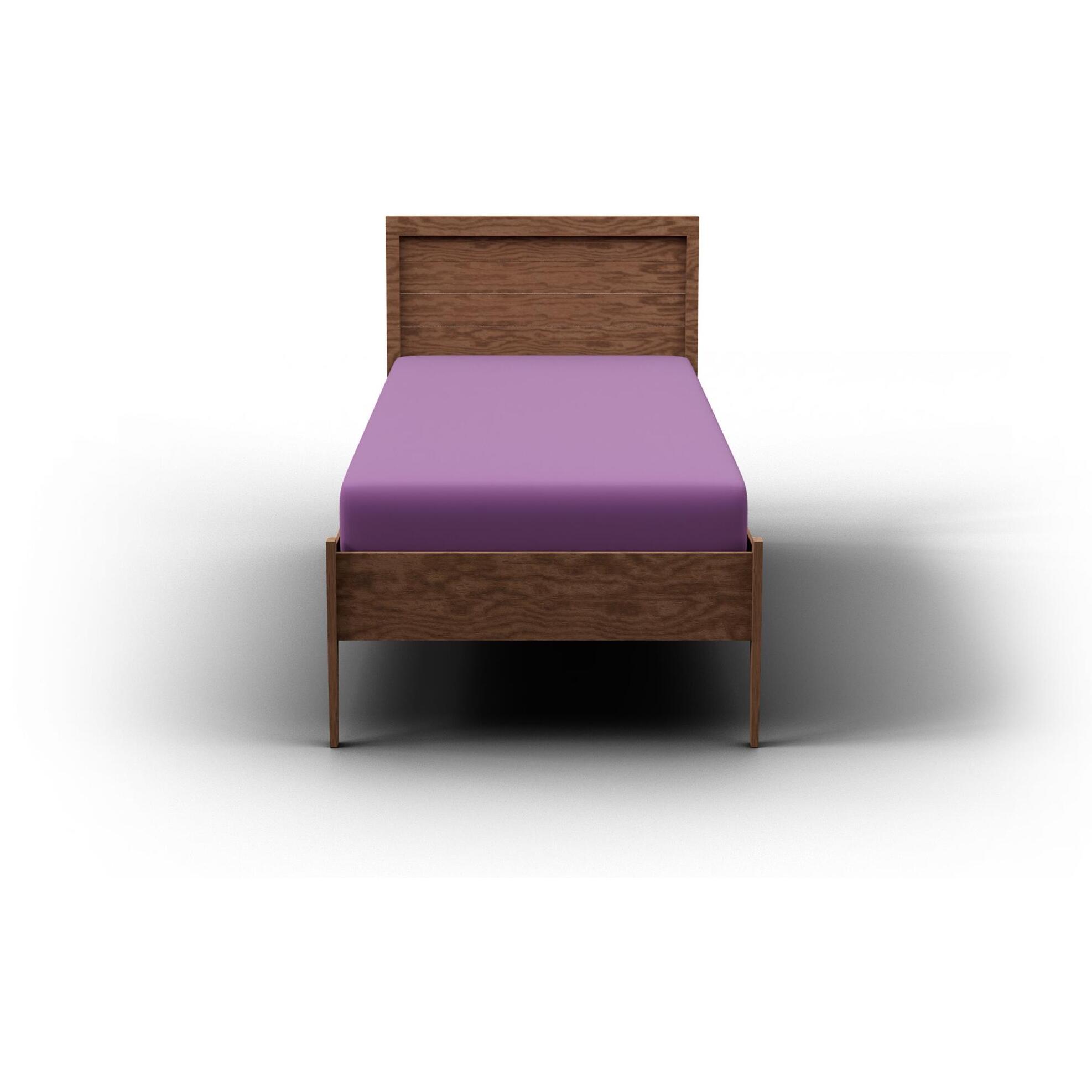Sábana bajera para cama en color púrpura rainbow benetton