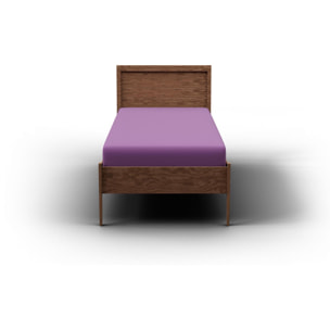 Sábana bajera para cama en color púrpura rainbow benetton