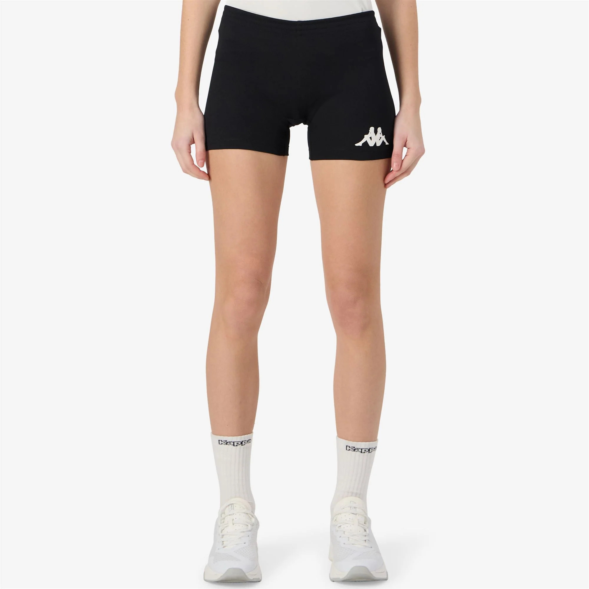 Kappa - Pantaloni Corti Donna Nero - Kappa4Volley Genna