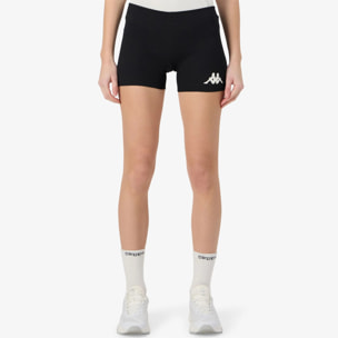 Kappa - Pantaloni Corti Donna Nero - Kappa4Volley Genna