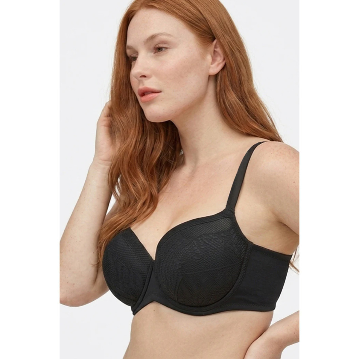 Reggiseno con ferretto con imbottitura Nero