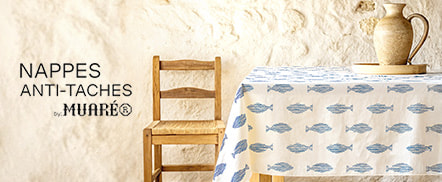 Muare Nappes et linge de table anti-taches