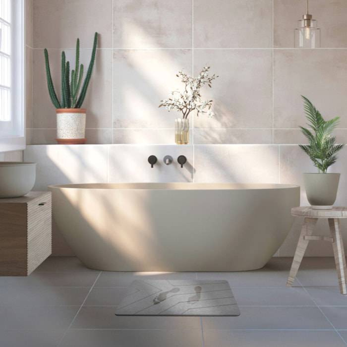 TAPIS DE BAIN DIATOMITE ALAN 60X39CM MSV