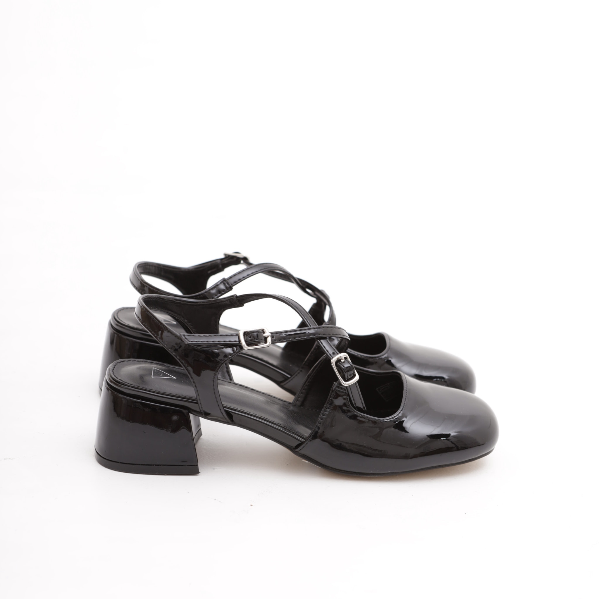 DECOLLETE' D'ORSAY BABY CHOCOLA' NERO