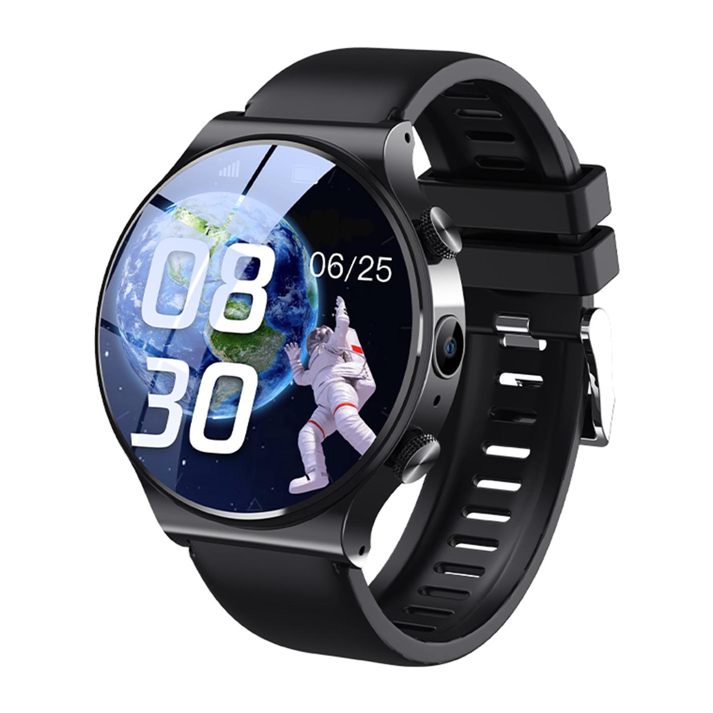 D12W-XT Smartwatch 4G localizador LBS + Wifi. Con termómetro, monitor cardiaco, tensión y oxígeno en sangre.