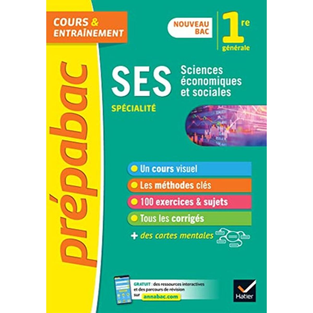 Godineau, Sylvie | Prépabac SES 1re générale (spécialité): nouveau programme de Première | Livre d'occasion