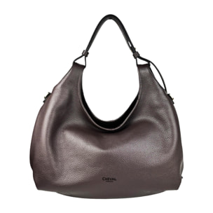 Bolso de hombro Cheval Firenze Malaga A/S Marrón Oscuro