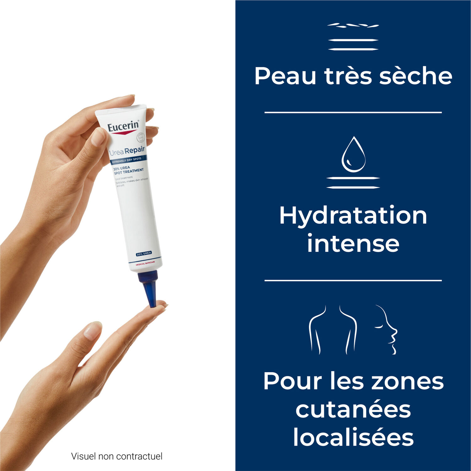 Urearepair Plus - Crème Emollient 30 % d'Urée - Peaux Sèches - 75 ml