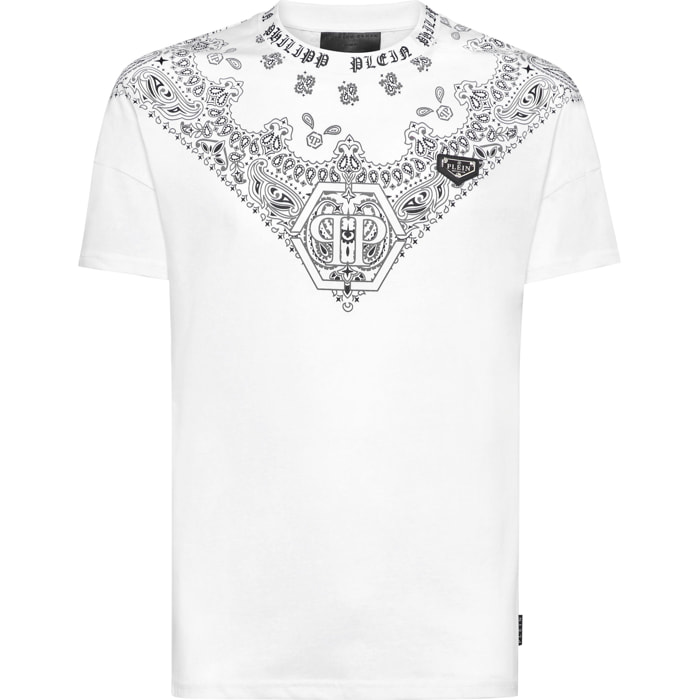 PHILIPP PLEIN T-Shirt Round Neck PAISLEY