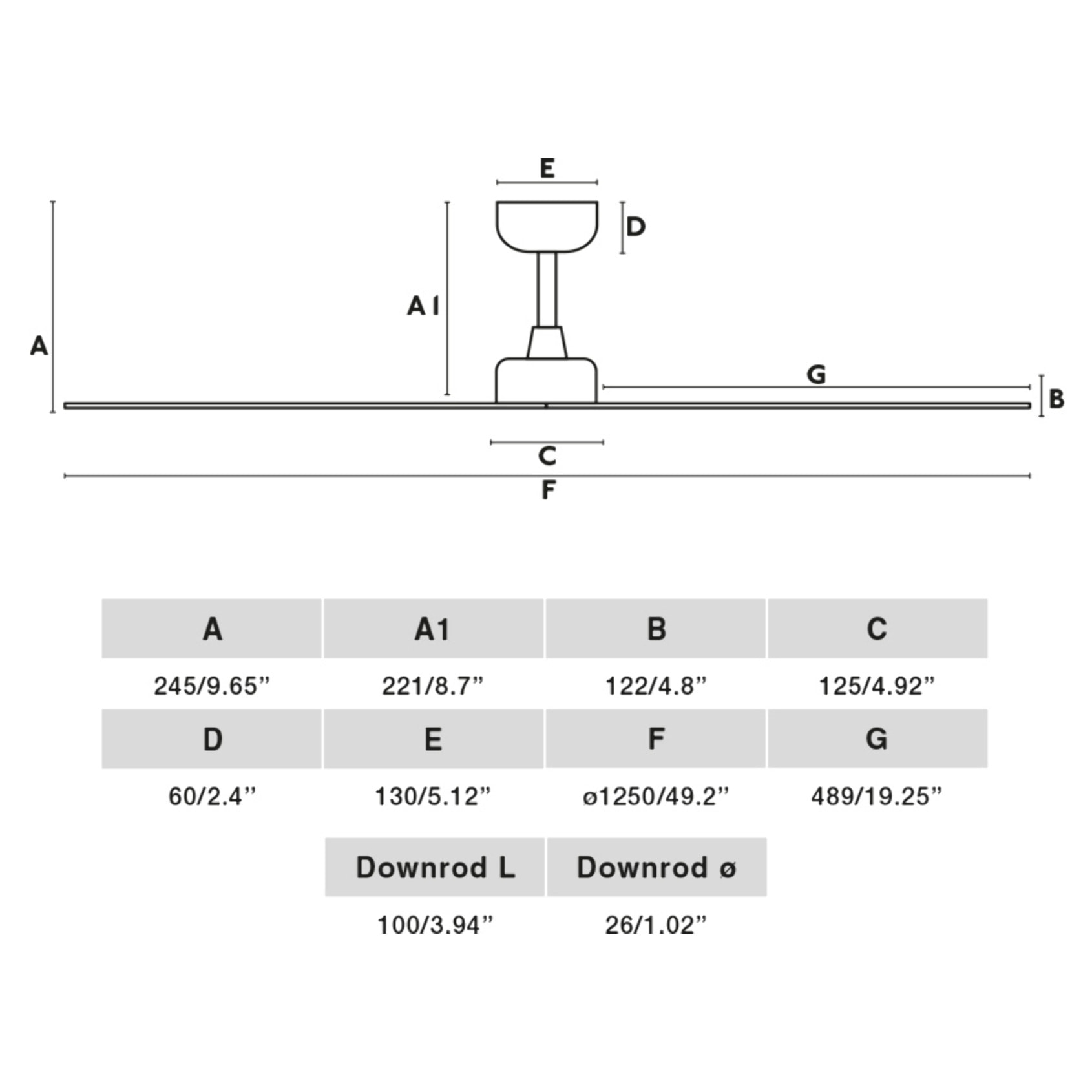 MARINE M Ventilatore a soffitto da soffitto bianco IP44