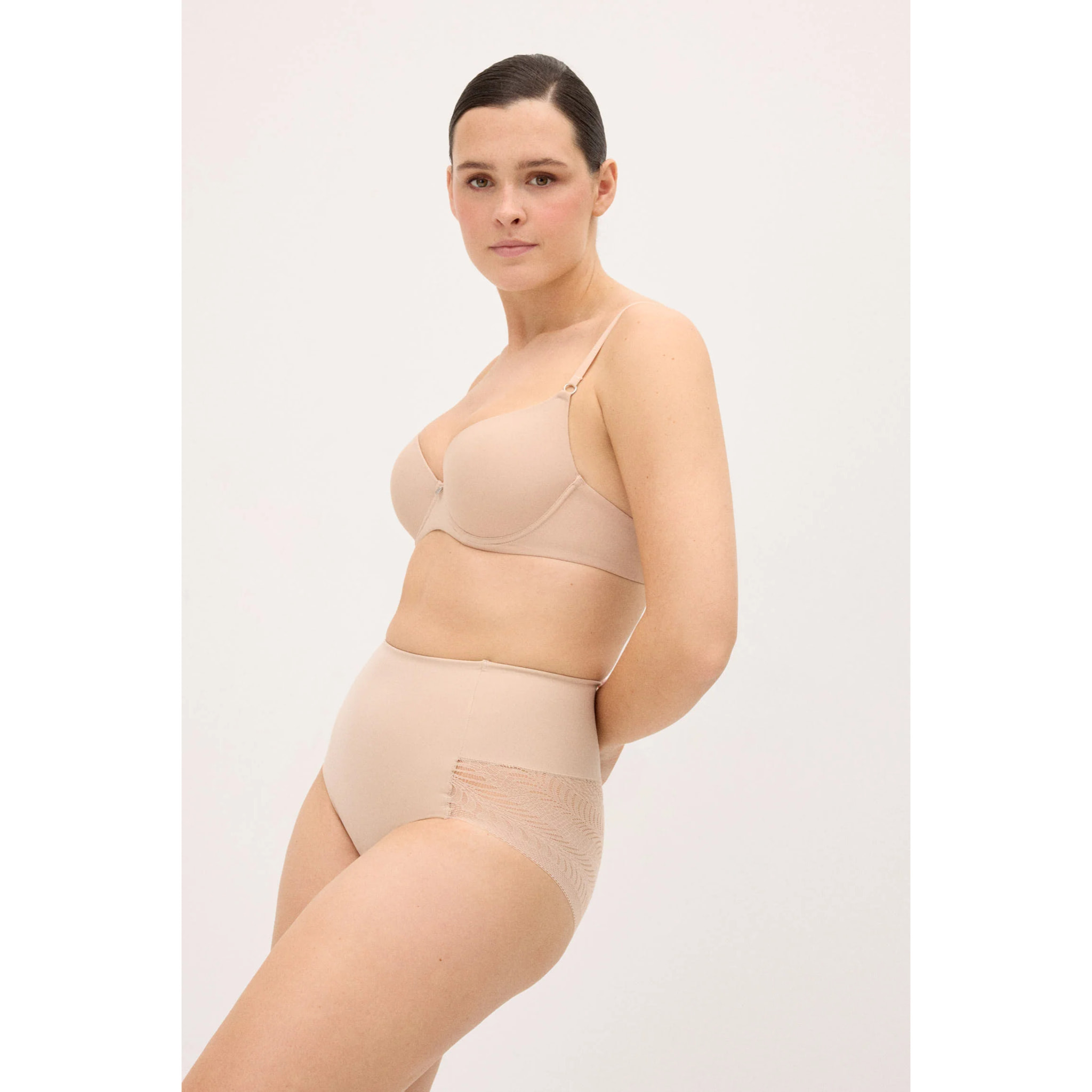 Slip adattabile Beige