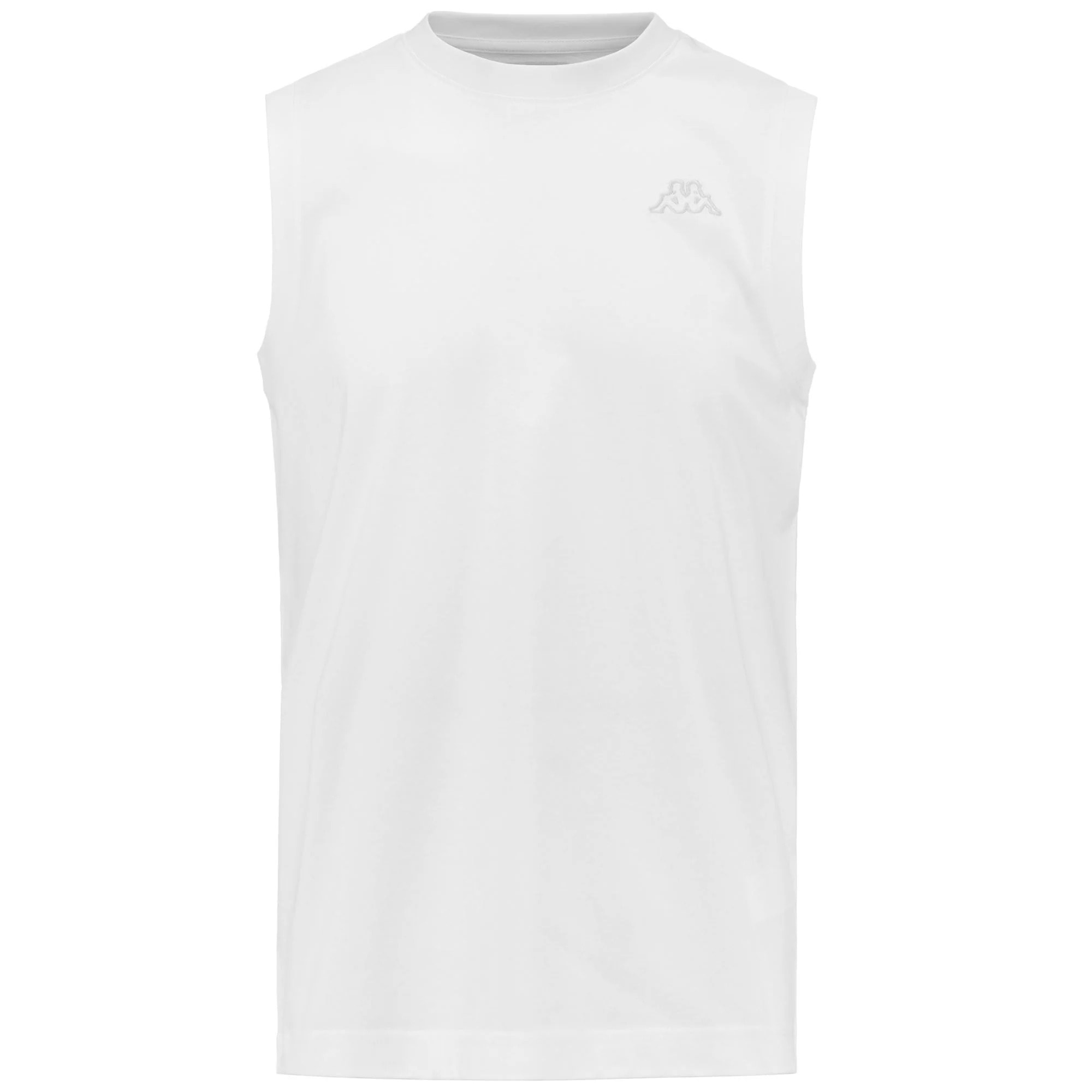 T-Shirts & Top Kappa Uomo Logo Korpo Cadwal Bianco