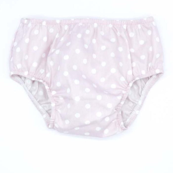 CUBREPAÑAL ROSA LUNAR BLANCO