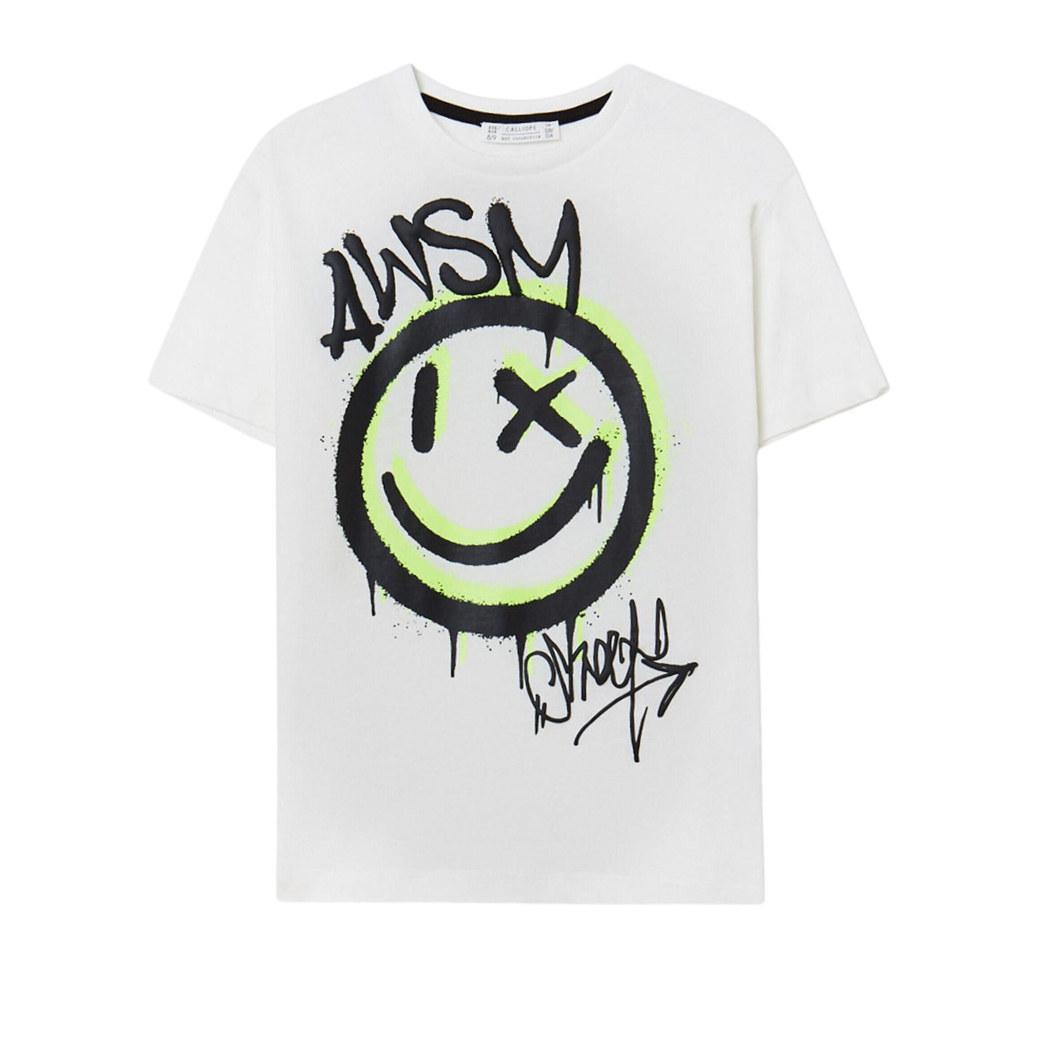 T-shirt stampa graffiti