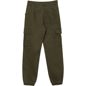 Pantalone cargo in cotone