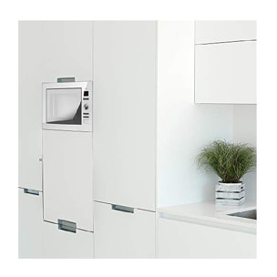 Microonde da incasso con piatto GrandHeat 2590 Built-In White Cecotec