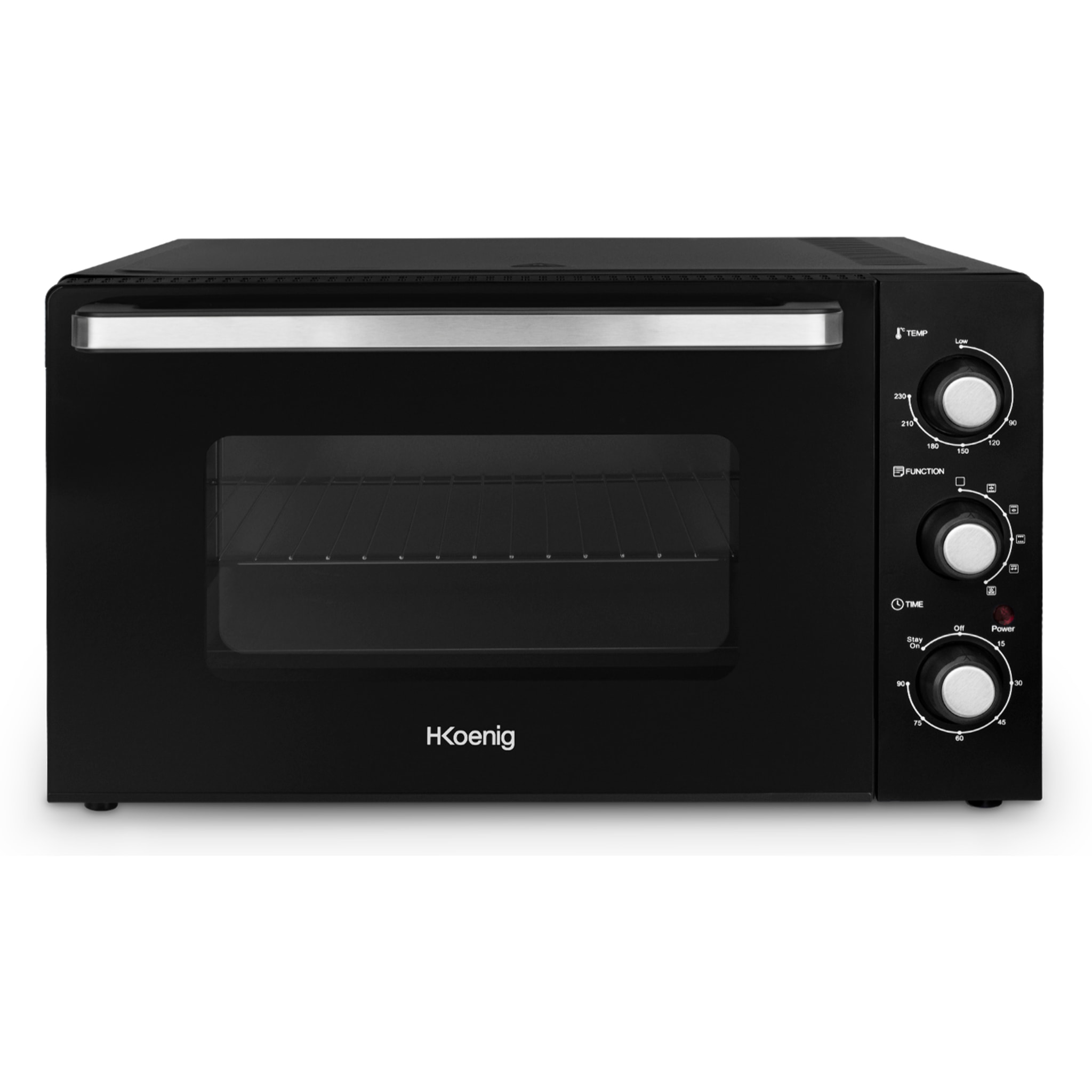 Horno Électrico Sobremesa FO42 H.Koenig , 42L, hasta 230 °C, 5 modos de cocción, 2000W