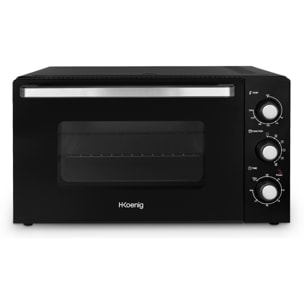 Horno Électrico Sobremesa FO42 H.Koenig , 42L, hasta 230 °C, 5 modos de cocción, 2000W