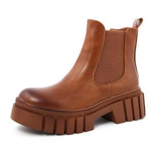 Stivaletti Donna colore Cuoio