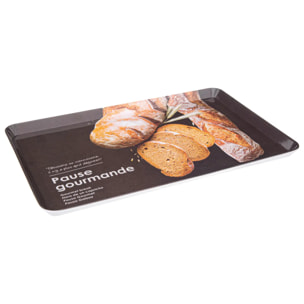 Plateau 45x30 cm Noir Black Edition